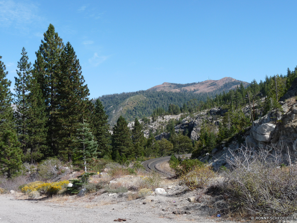 Fahrt nach Tahoe City / Donner Lake